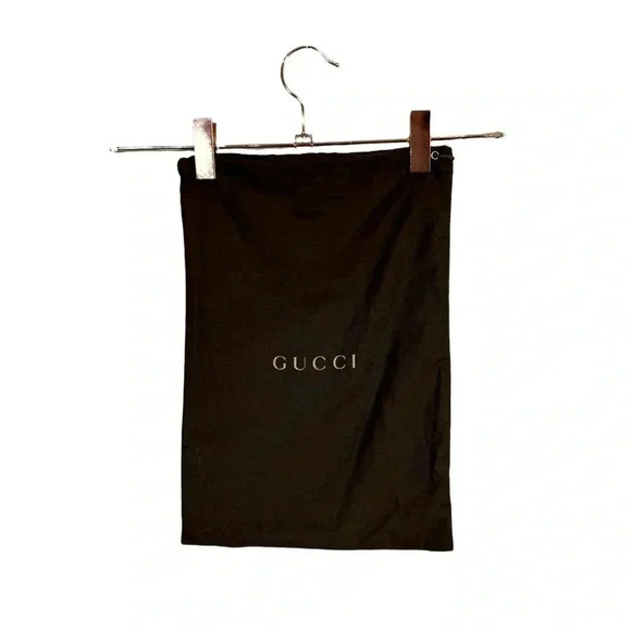 Gucci Brown Cotton 9.5” x 13” Dustbag Storage Dust Bag - Picture 1 of 3